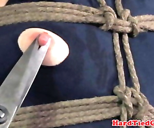 Crotch rope bondage..
