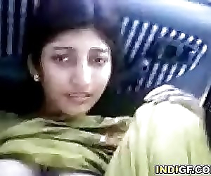 Indian Girl Shows Her..